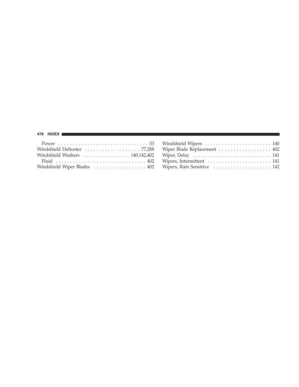 Chrysler 2008 300 SRT User Manual | Page 480 / 482