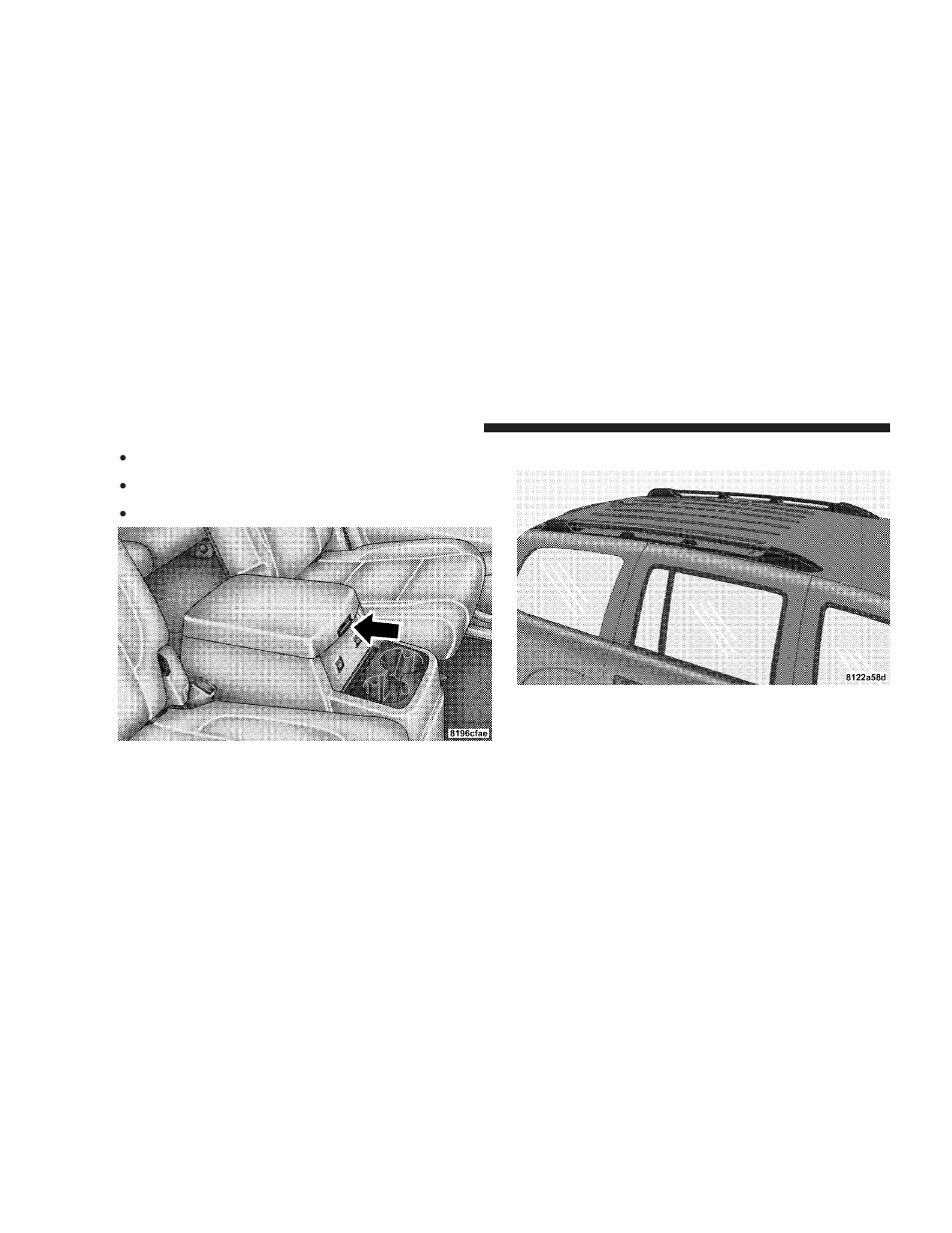 Factory installed roof luggage rack | Chrysler 2008 Aspen User Manual | Page 193 / 479