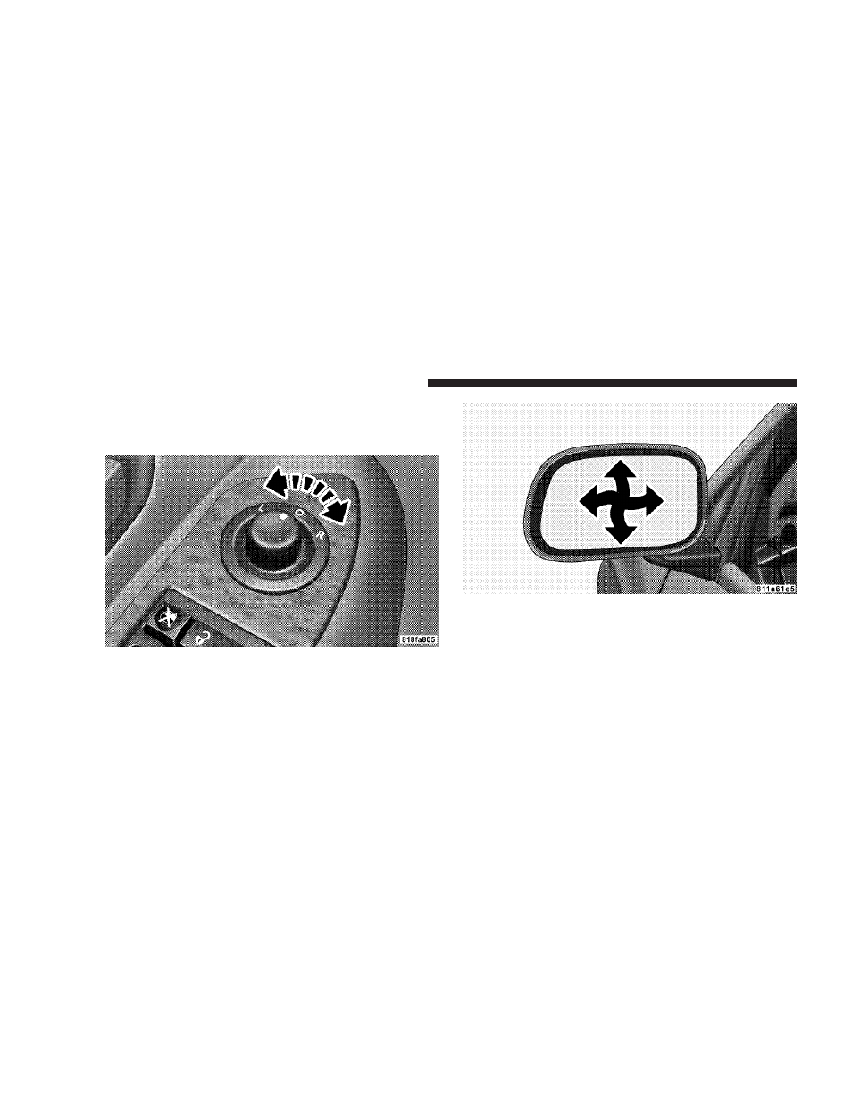 Electric remote-control mirrors | Chrysler 2008 Aspen User Manual | Page 87 / 479