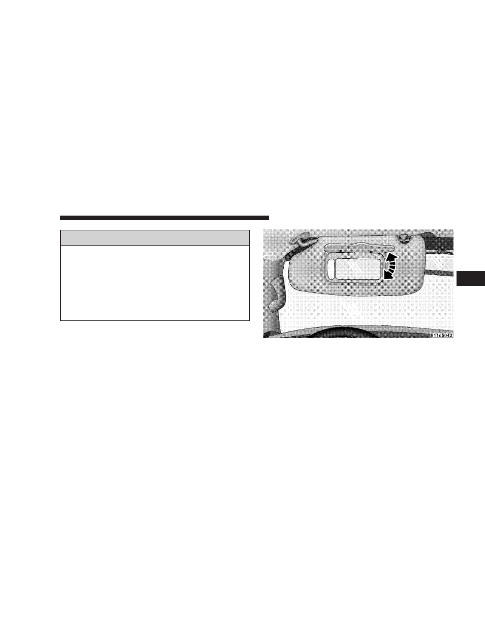 Illuminated vanity mirrors - if equipped, Heated mirrors - if equipped, Illuminated vanity mirrors — if equipped | Heated mirrors — if equipped | Chrysler 2008 Aspen User Manual | Page 88 / 479