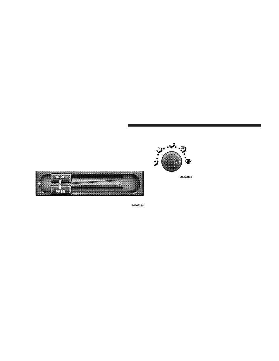 Mode control | Chrysler 2008 Pacifica User Manual | Page 252 / 457