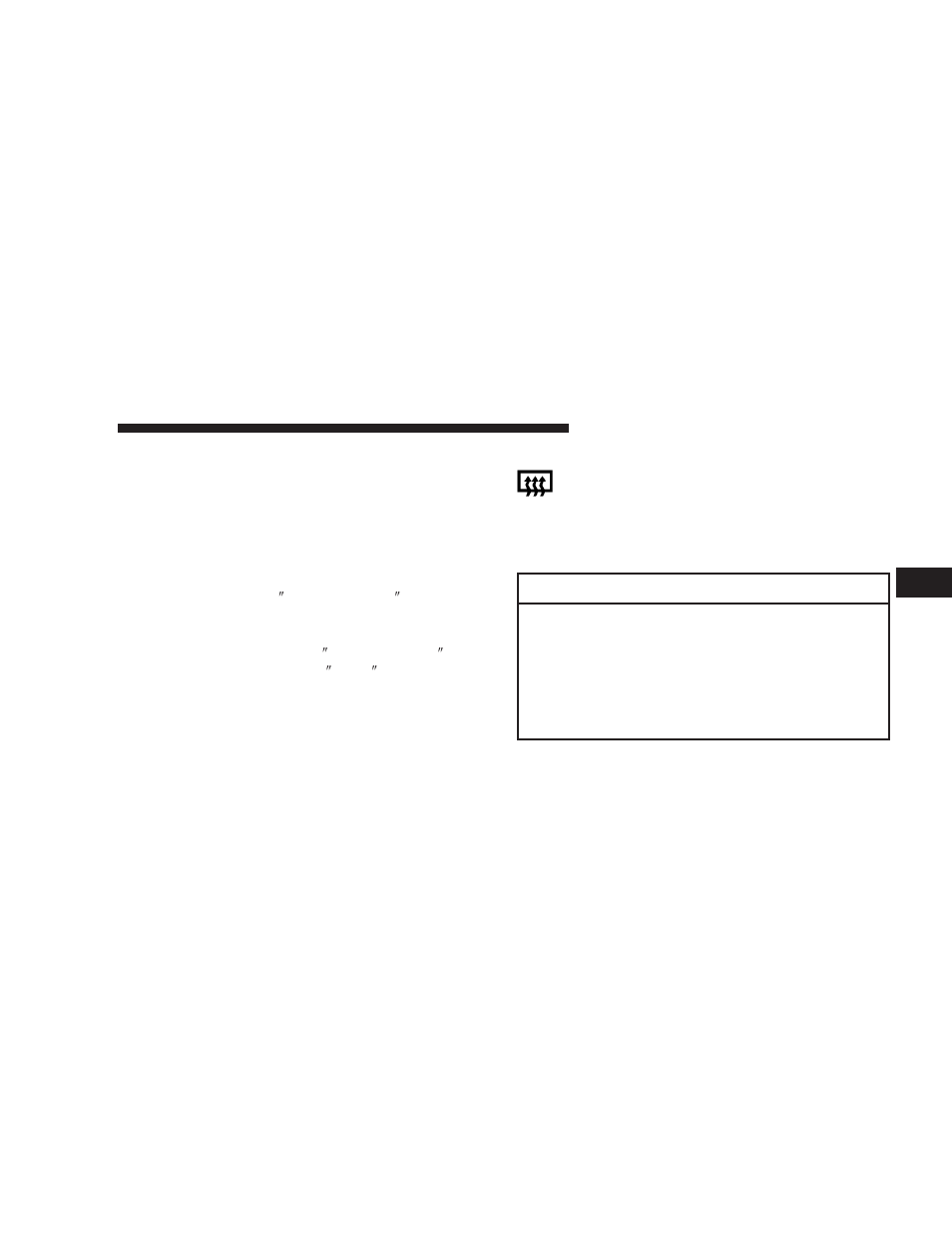 Electric rear window defroster | Chrysler 2008 Pacifica User Manual | Page 269 / 457