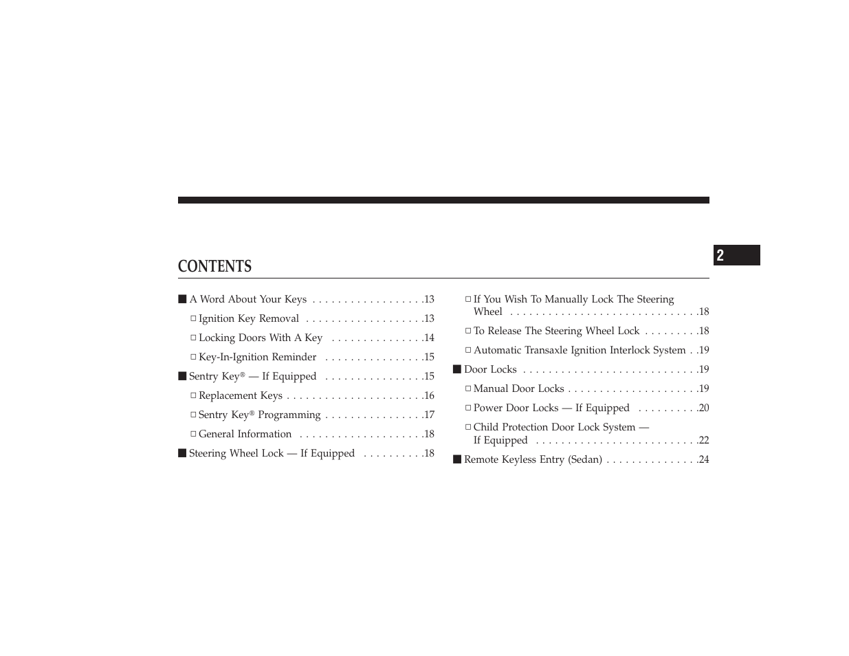 Chrysler 2008 PT Cruiser User Manual | Page 11 / 491