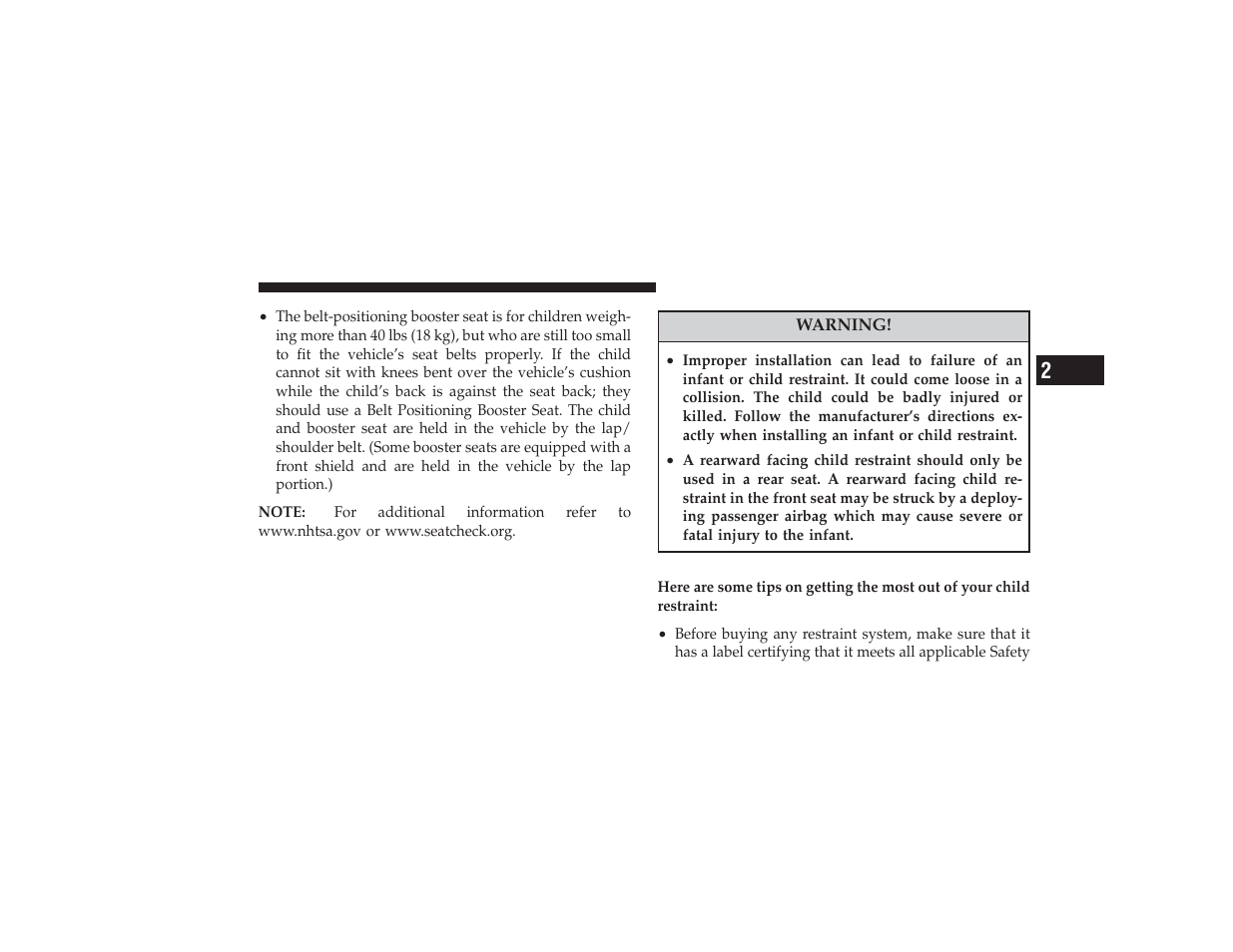 Chrysler 2008 PT Cruiser User Manual | Page 111 / 491