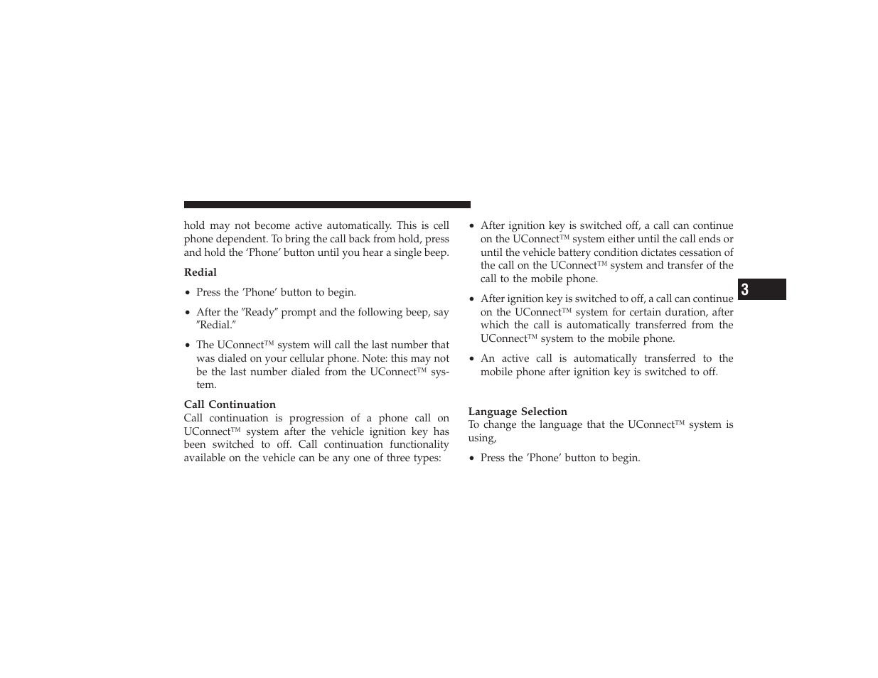 Uconnect system features, Uconnect™ system features | Chrysler 2008 PT Cruiser User Manual | Page 151 / 491