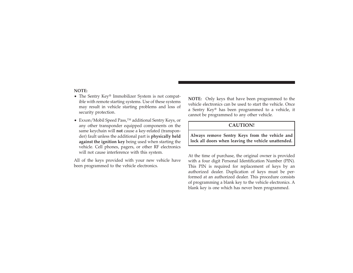 Replacement keys | Chrysler 2008 PT Cruiser User Manual | Page 18 / 491