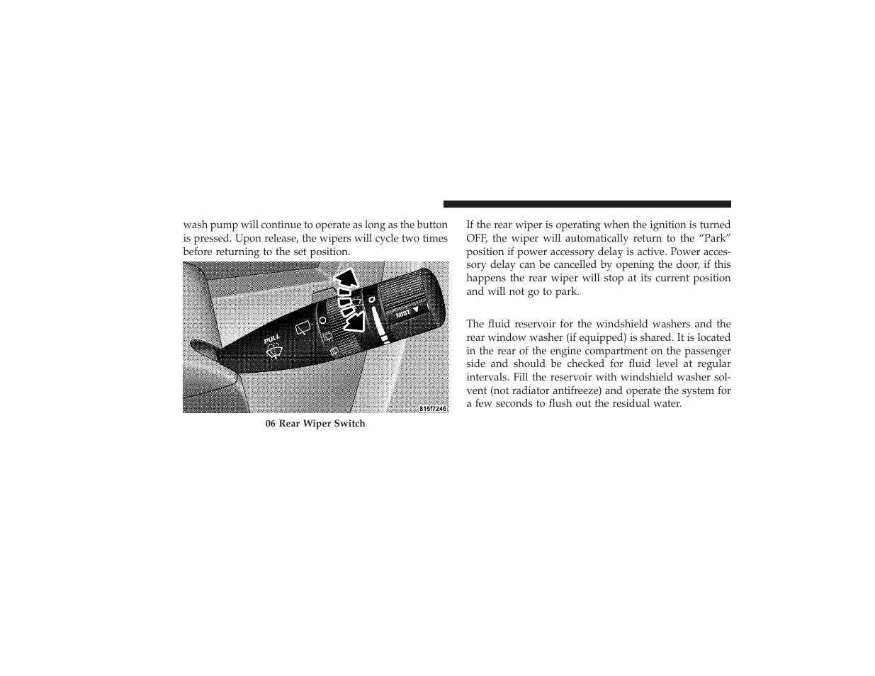 Adding washer fluid | Chrysler 2008 PT Cruiser User Manual | Page 220 / 491