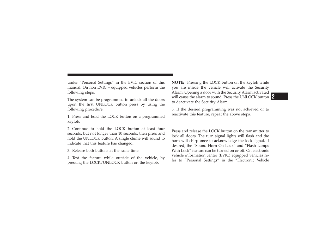 To lock the doors and liftgate — if equipped, With power options | Chrysler 2008 PT Cruiser User Manual | Page 27 / 491