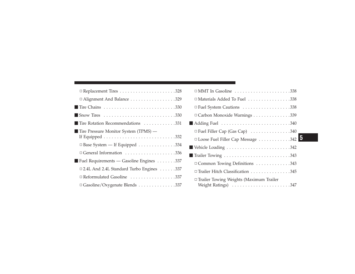 Chrysler 2008 PT Cruiser User Manual | Page 291 / 491