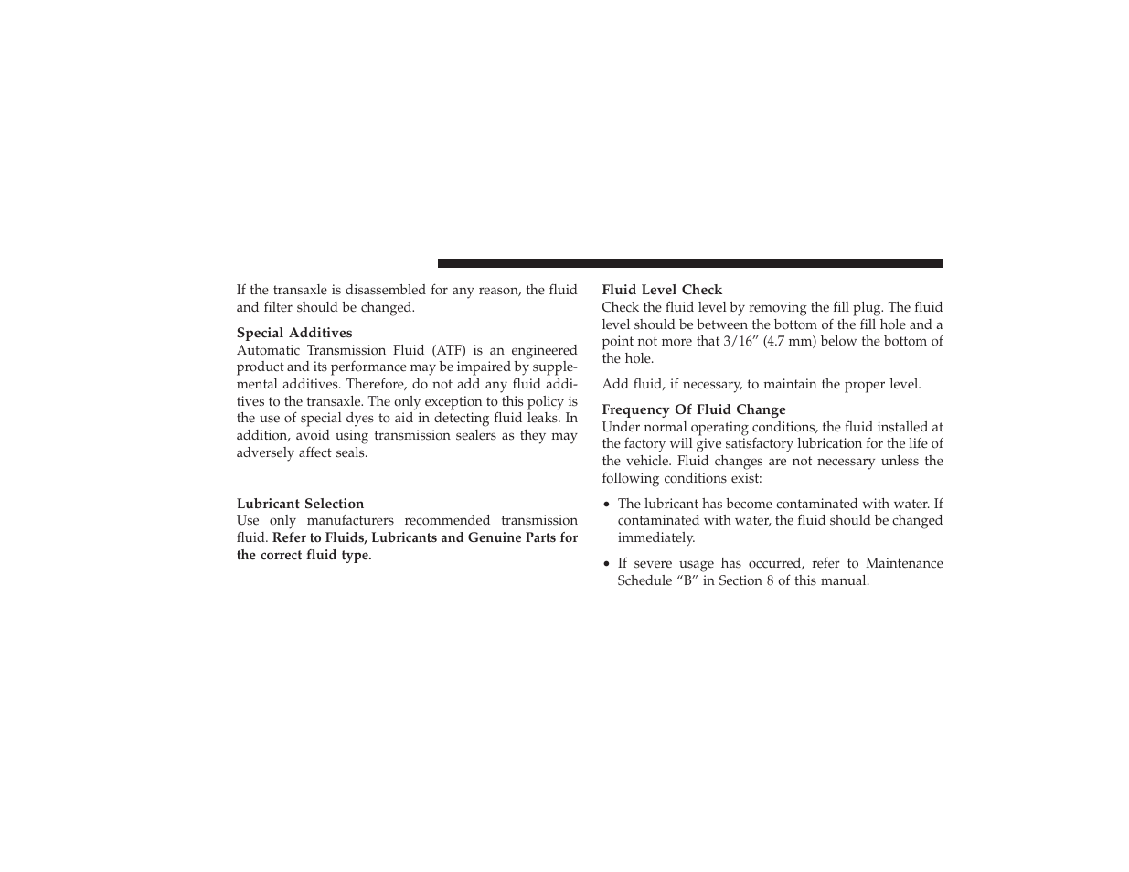 Manual transaxle | Chrysler 2008 PT Cruiser User Manual | Page 412 / 491