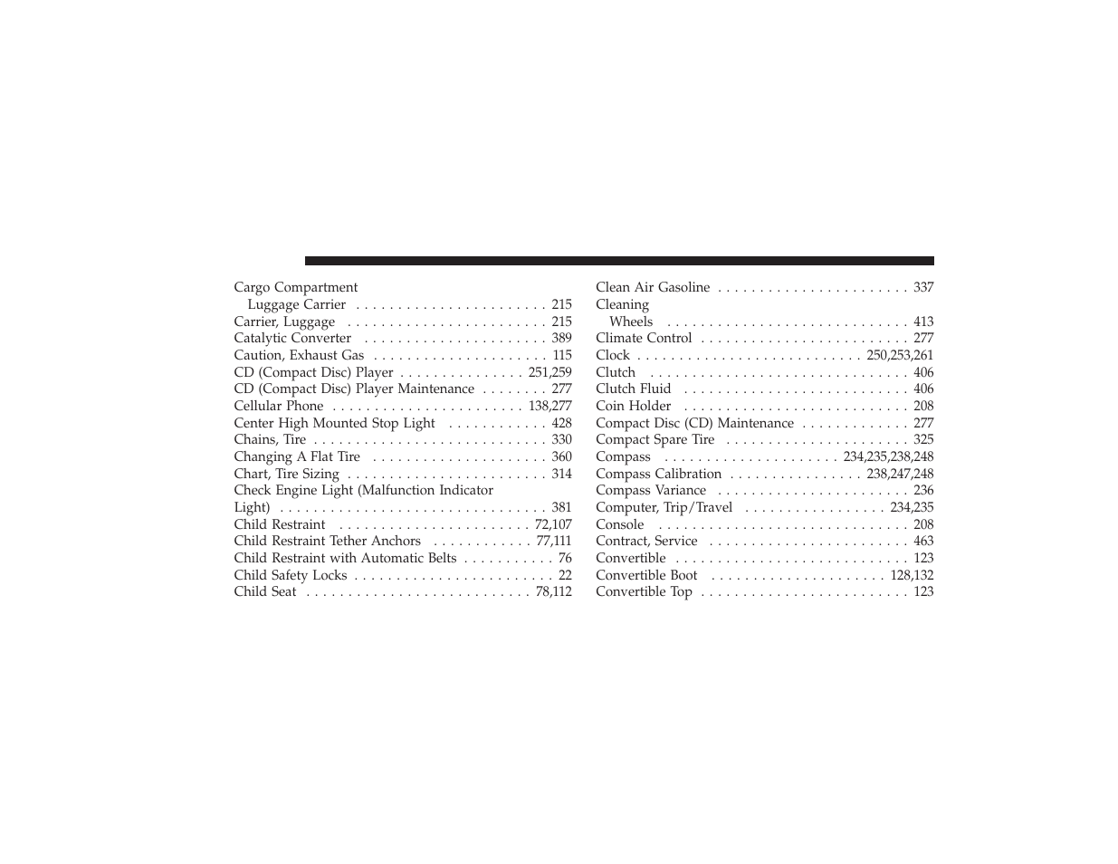 Chrysler 2008 PT Cruiser User Manual | Page 474 / 491
