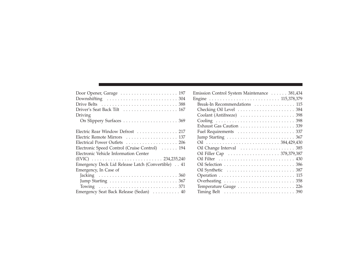 Chrysler 2008 PT Cruiser User Manual | Page 476 / 491