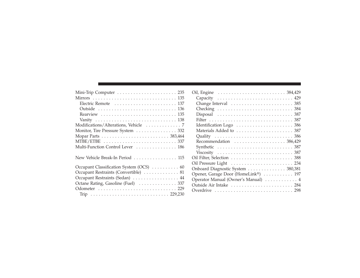 Chrysler 2008 PT Cruiser User Manual | Page 482 / 491