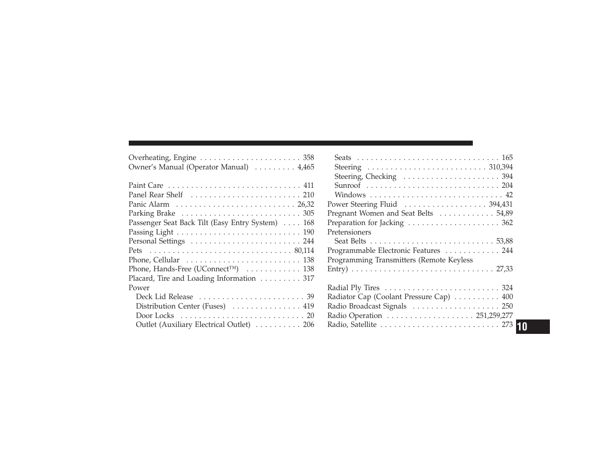 Chrysler 2008 PT Cruiser User Manual | Page 483 / 491