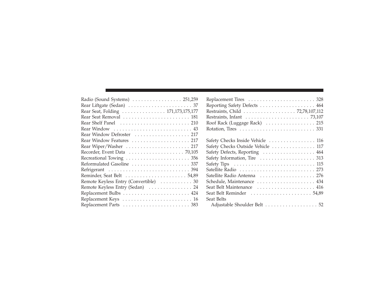 Chrysler 2008 PT Cruiser User Manual | Page 484 / 491