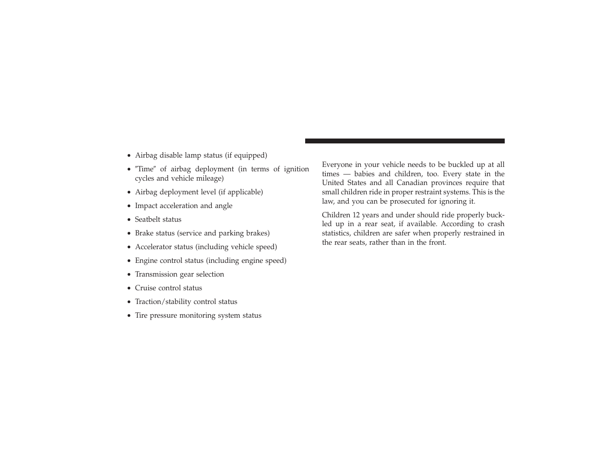 Child restraint | Chrysler 2008 PT Cruiser User Manual | Page 74 / 491