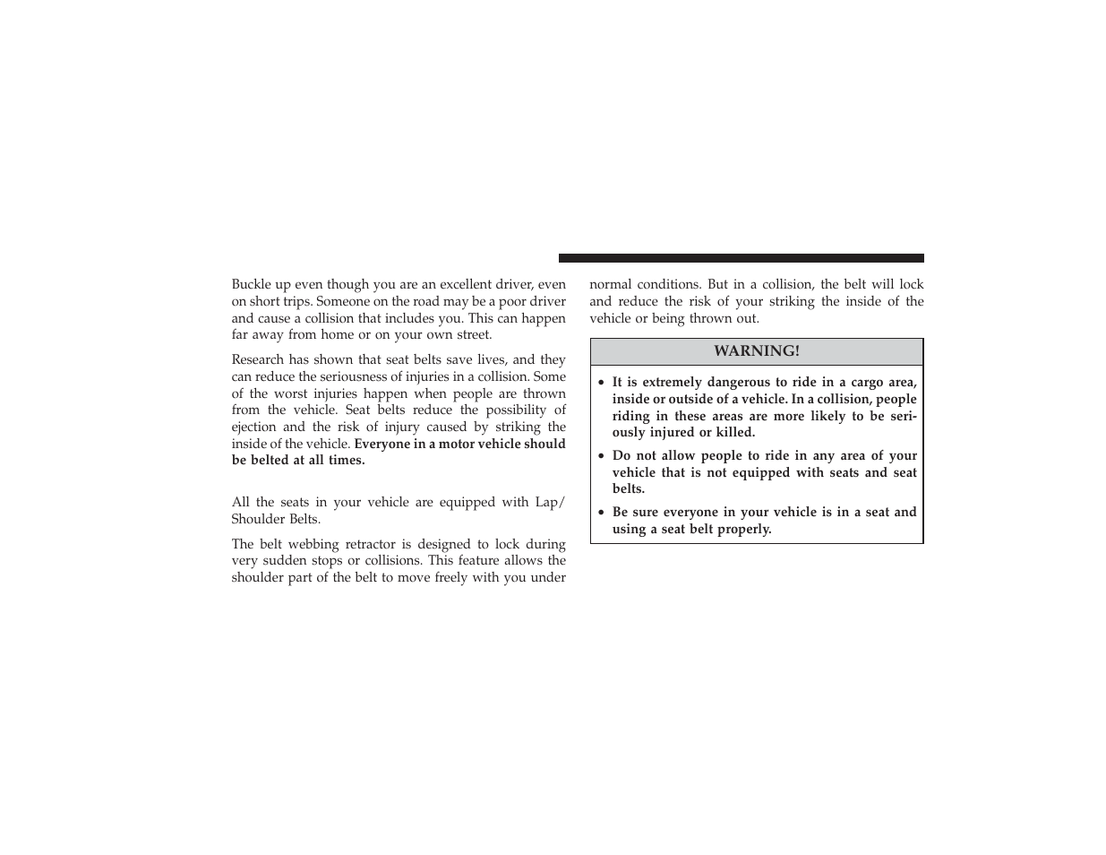 Lap/shoulder belts | Chrysler 2008 PT Cruiser User Manual | Page 84 / 491