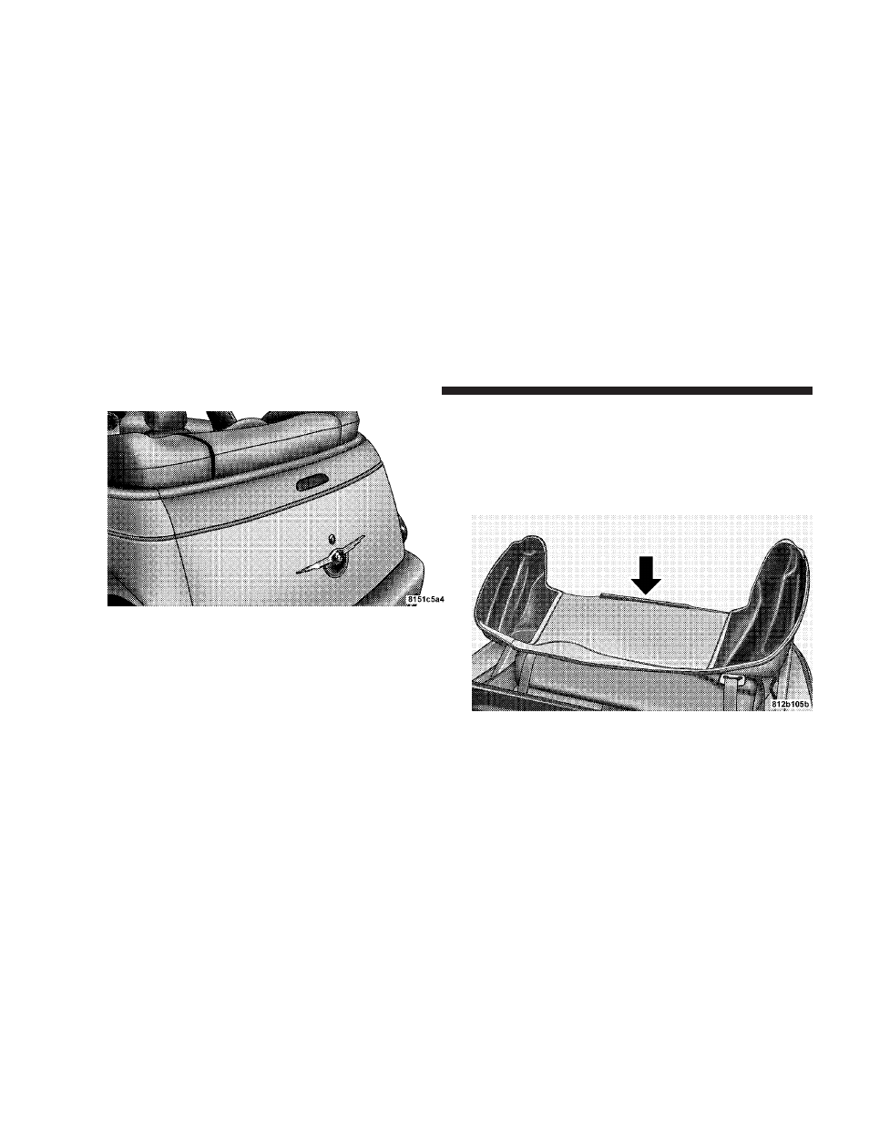 Convertible top boot cover removal and storage, Convertible top boot cover removal and, Storage | Chrysler 2008 PT Cruiser Convertible User Manual | Page 132 / 488