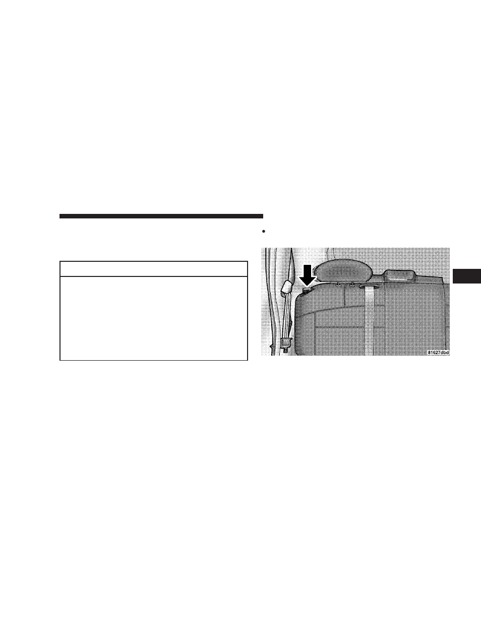Tumbling rear seat (sedan) | Chrysler 2008 PT Cruiser Convertible User Manual | Page 175 / 488