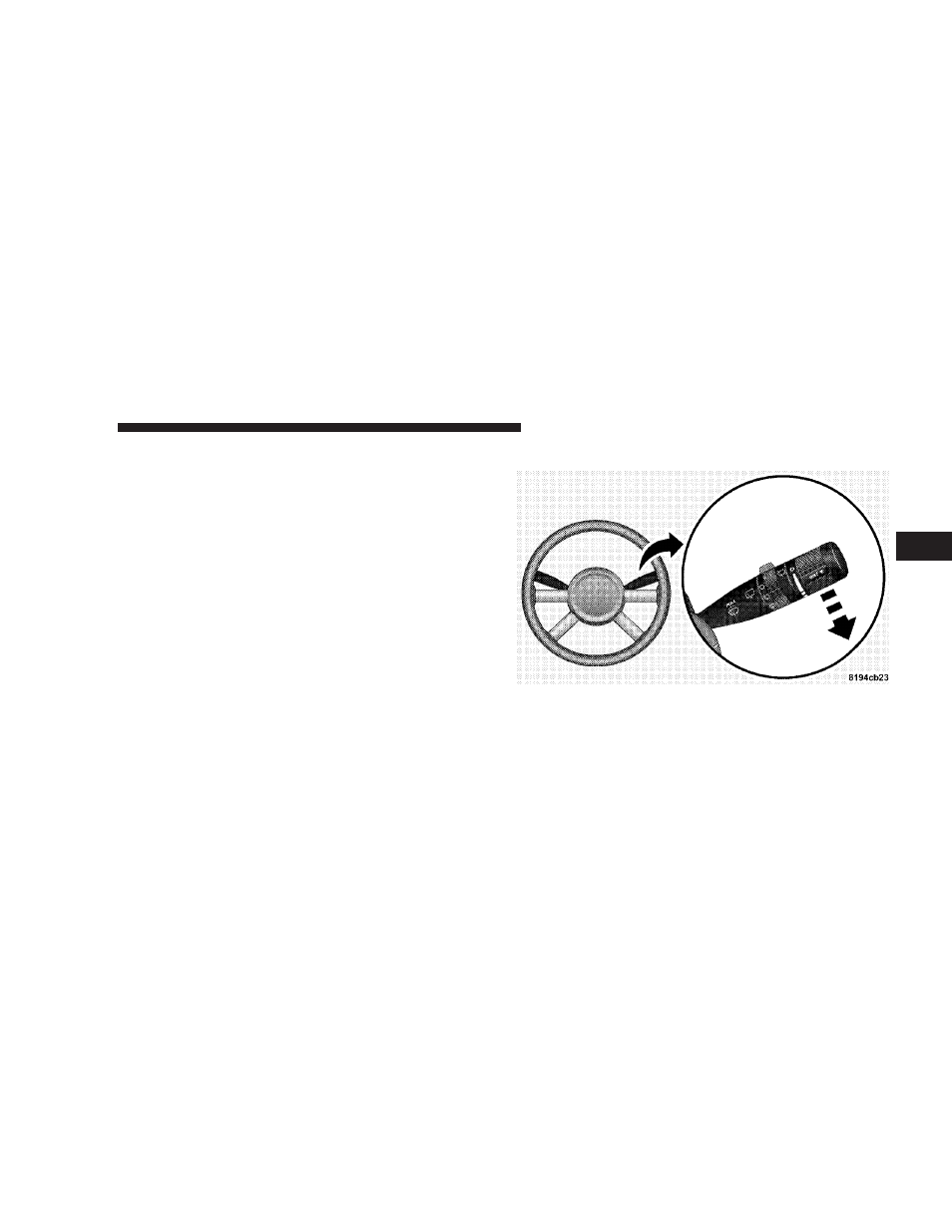 Windshield washers, Mist feature | Chrysler 2008 PT Cruiser Convertible User Manual | Page 191 / 488