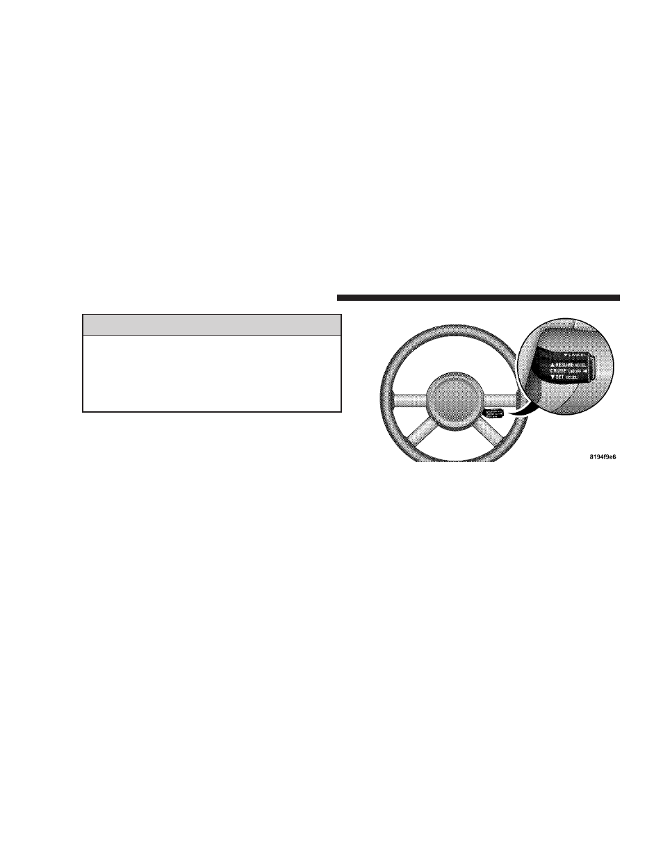 Electronic speed control - if equipped, To activate, Electronic speed control — if equipped | Chrysler 2008 PT Cruiser Convertible User Manual | Page 194 / 488