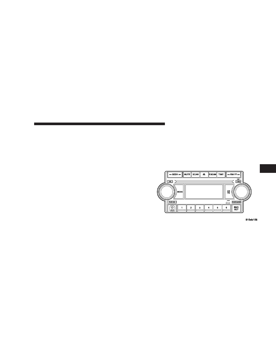Electrical disturbances, Am reception, Fm reception | Sales code ref — am/fm/cd (single disc) | Chrysler 2008 PT Cruiser Convertible User Manual | Page 251 / 488