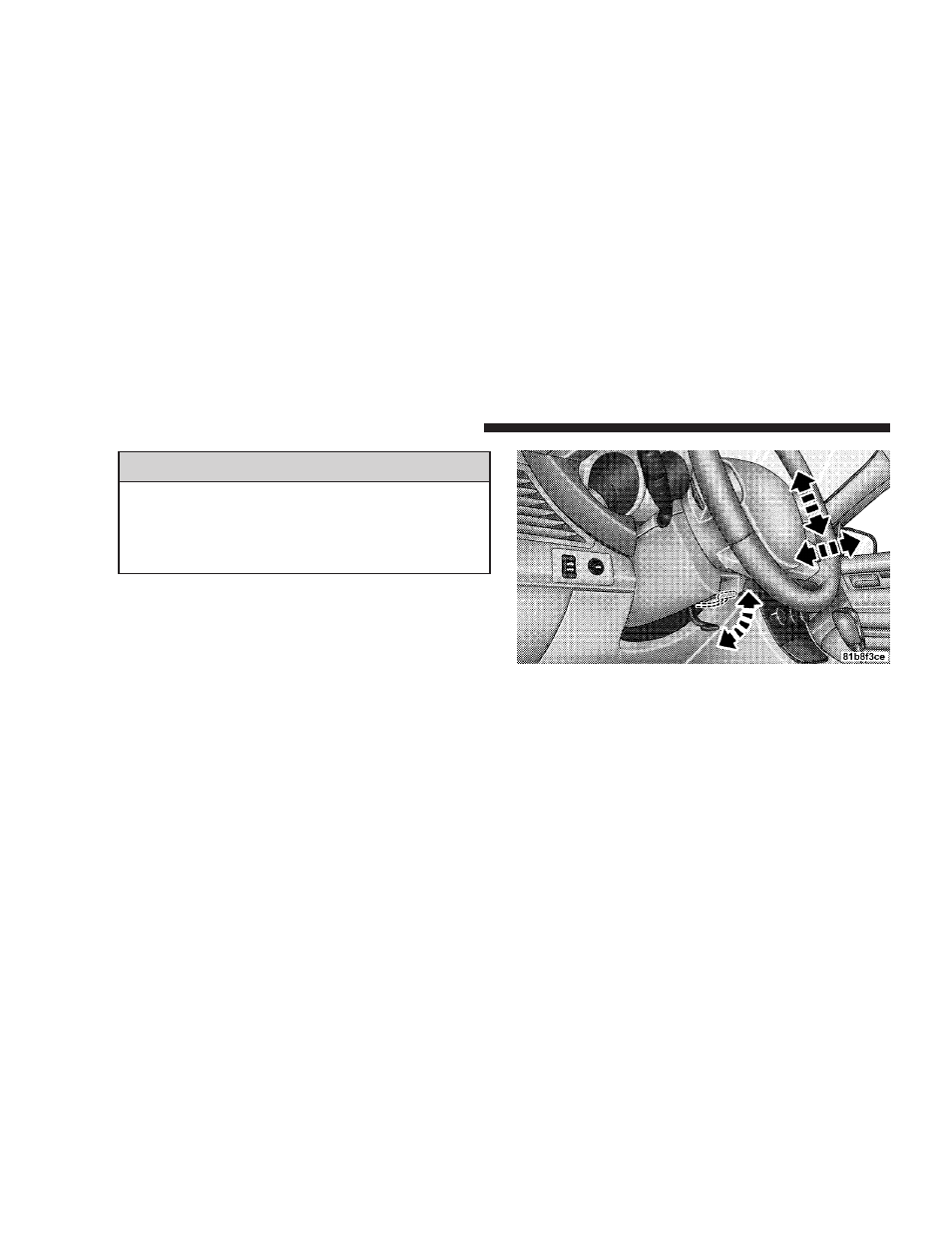 Tilt/telescoping steering column | Chrysler 2008 Sebring Convertible User Manual | Page 150 / 454