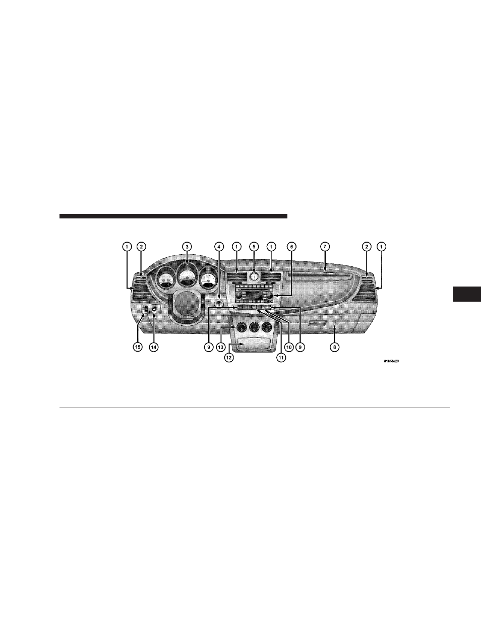 Instrument panel features | Chrysler 2008 Sebring Convertible User Manual | Page 173 / 454