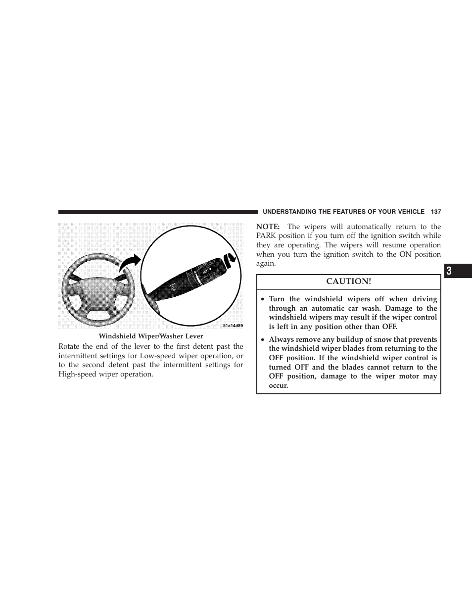 Chrysler 2008 Sebring Sedan User Manual | Page 139 / 494