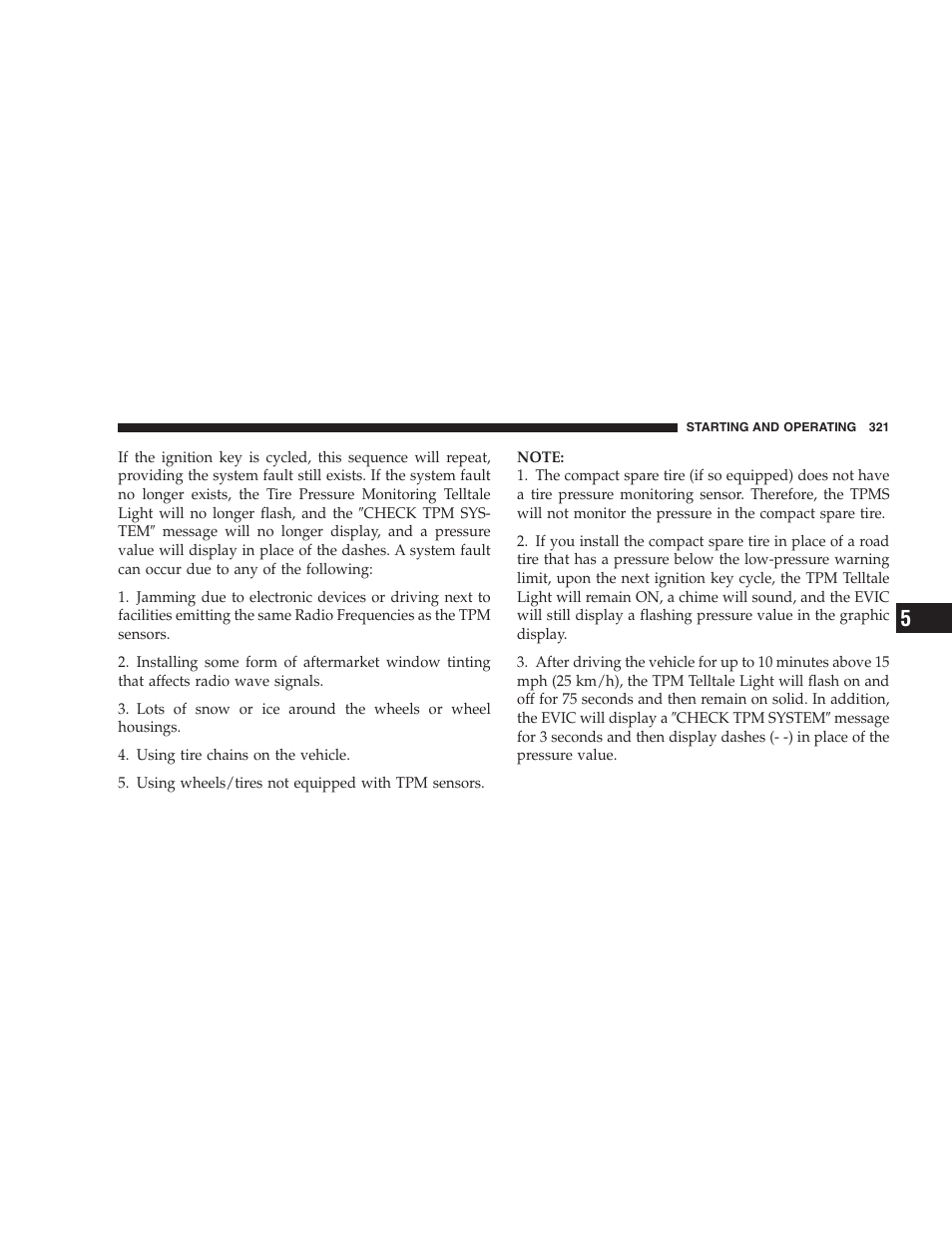 Chrysler 2008 Sebring Sedan User Manual | Page 323 / 494