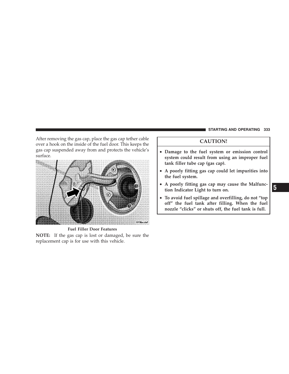 Chrysler 2008 Sebring Sedan User Manual | Page 335 / 494