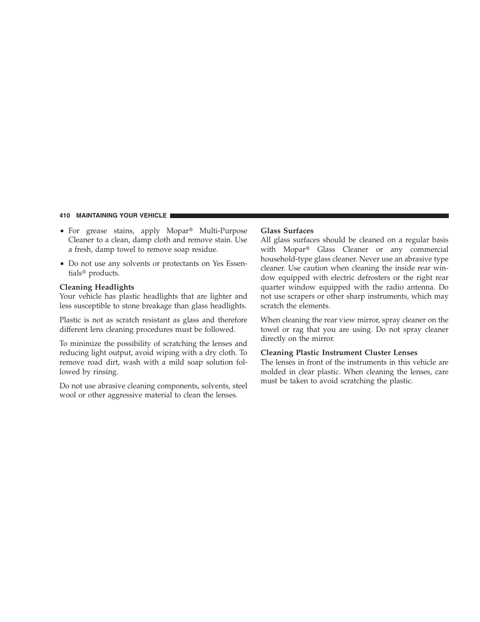 Chrysler 2008 Sebring Sedan User Manual | Page 412 / 494