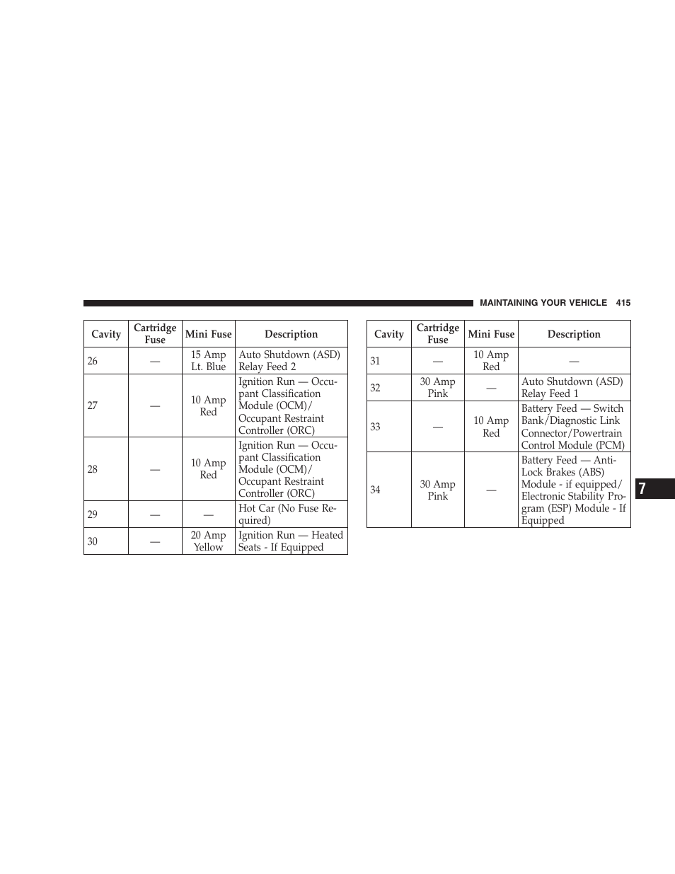 Chrysler 2008 Sebring Sedan User Manual | Page 417 / 494