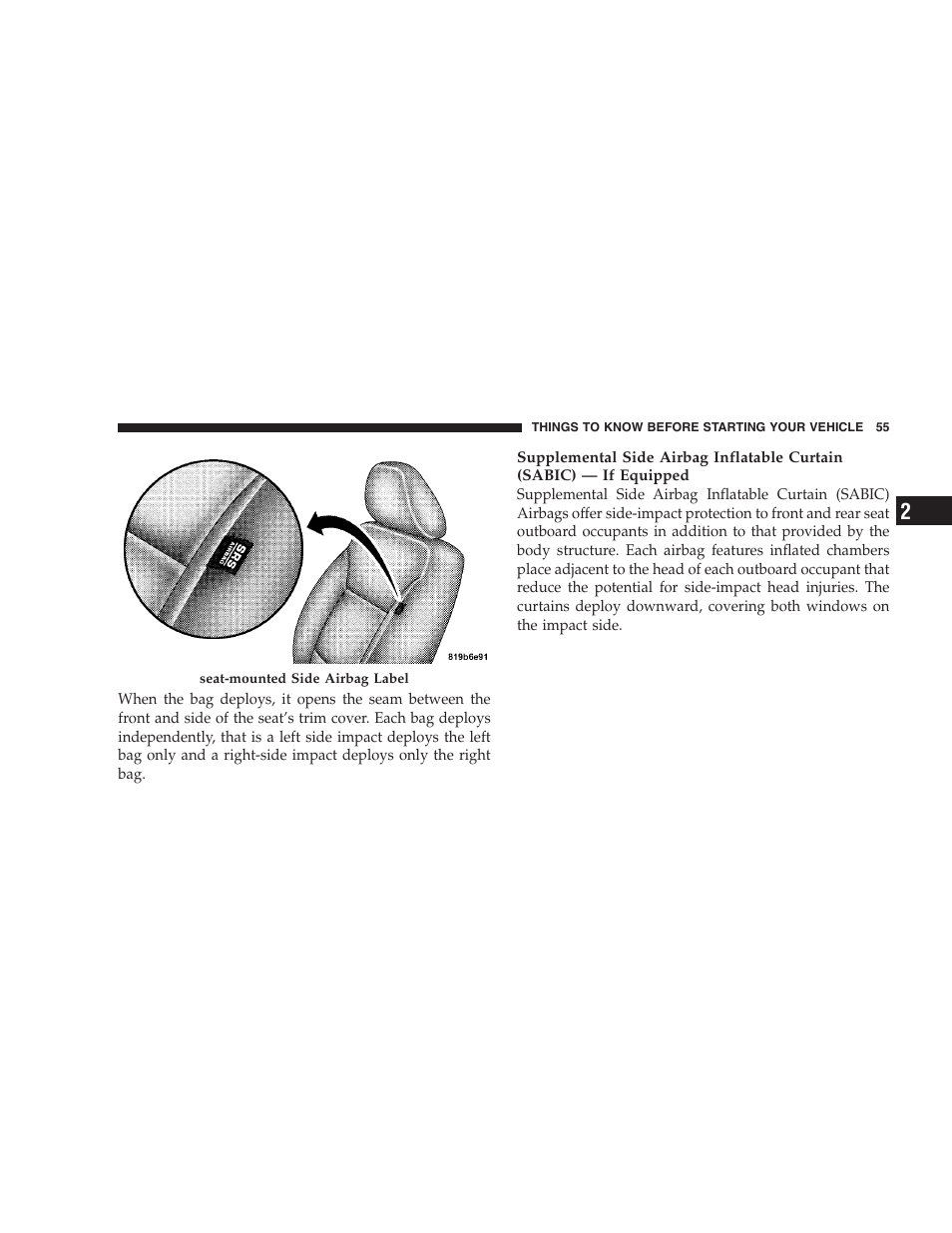 Chrysler 2008 Sebring Sedan User Manual | Page 57 / 494