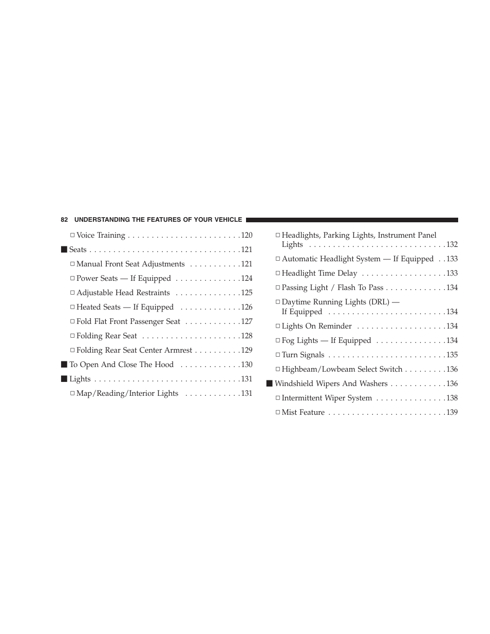 Chrysler 2008 Sebring Sedan User Manual | Page 84 / 494