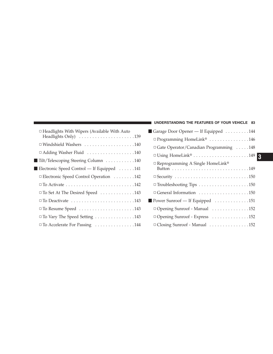 Chrysler 2008 Sebring Sedan User Manual | Page 85 / 494