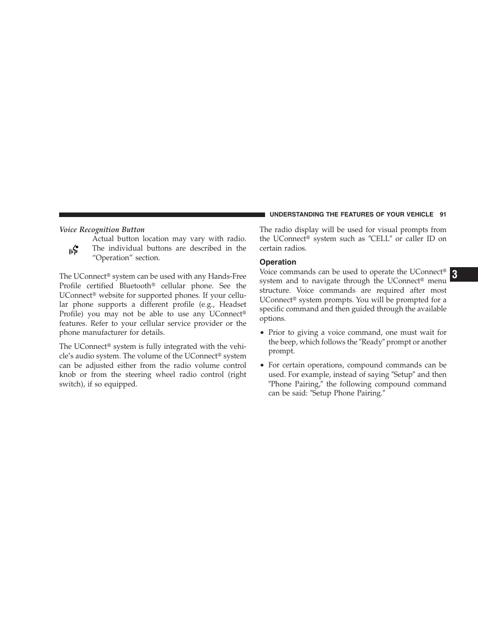 Operation | Chrysler 2008 Sebring Sedan User Manual | Page 93 / 494