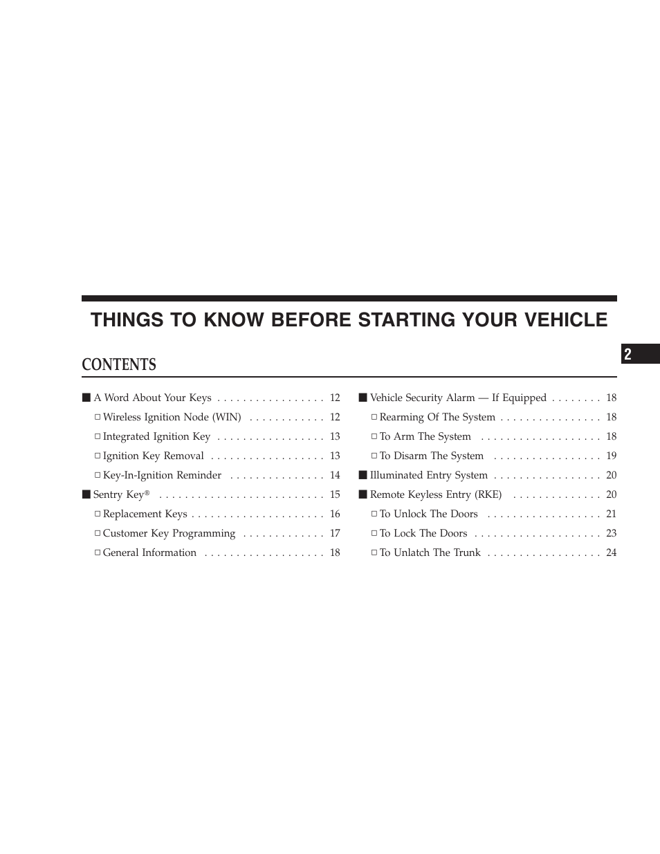 Chrysler 2009 300 - Owner Manual User Manual | Page 11 / 526