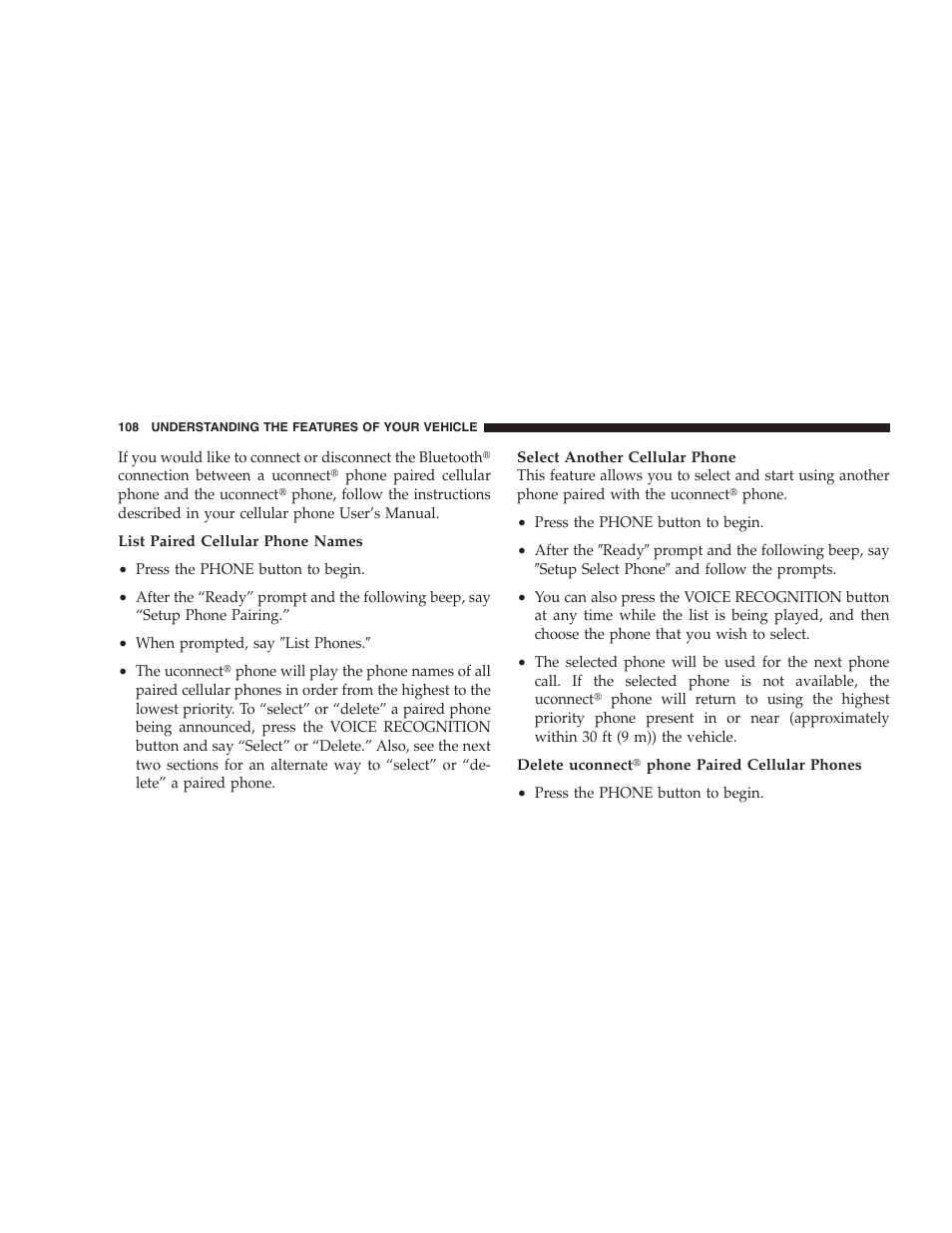 Chrysler 2009 300 - Owner Manual User Manual | Page 110 / 526