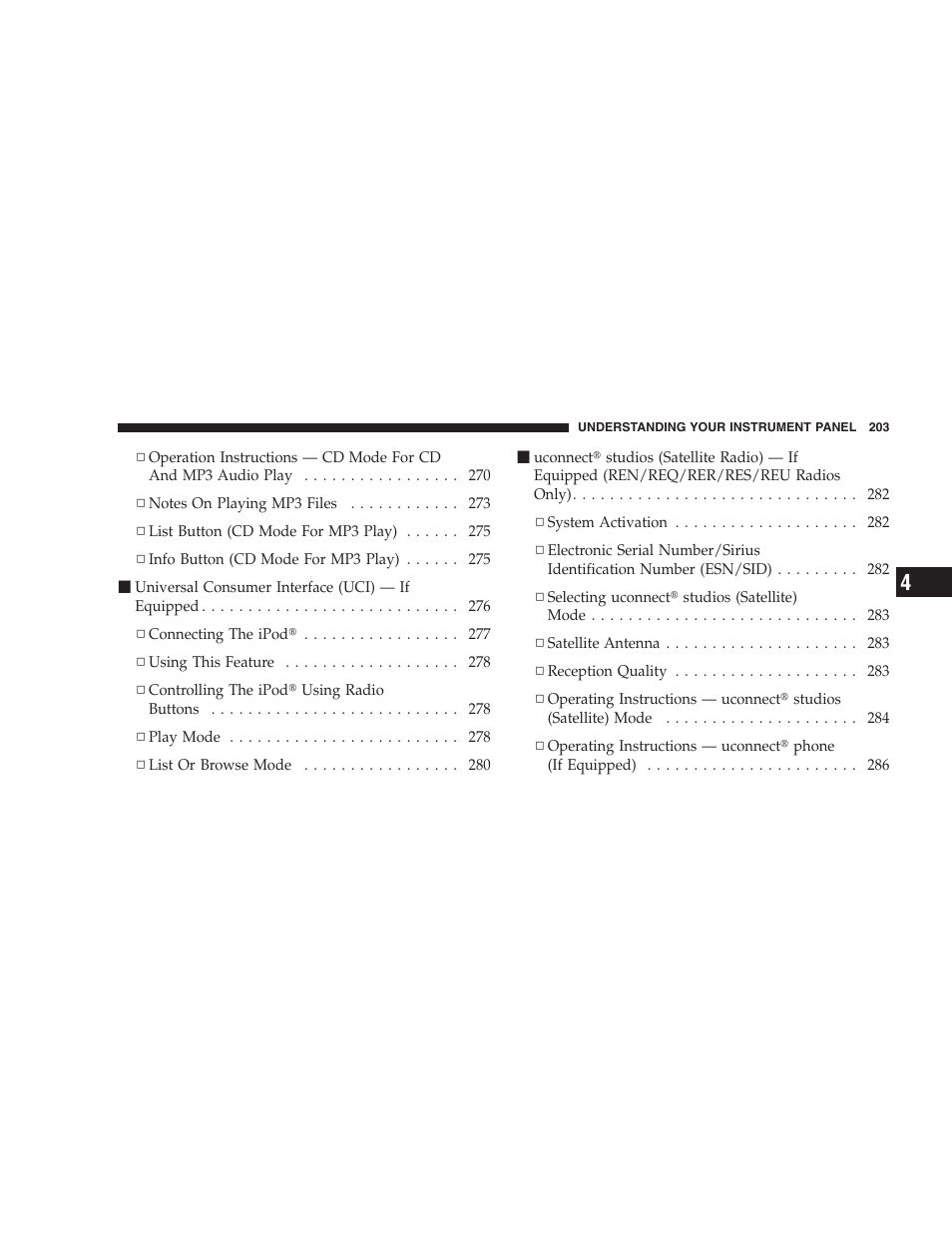 Chrysler 2009 300 - Owner Manual User Manual | Page 205 / 526