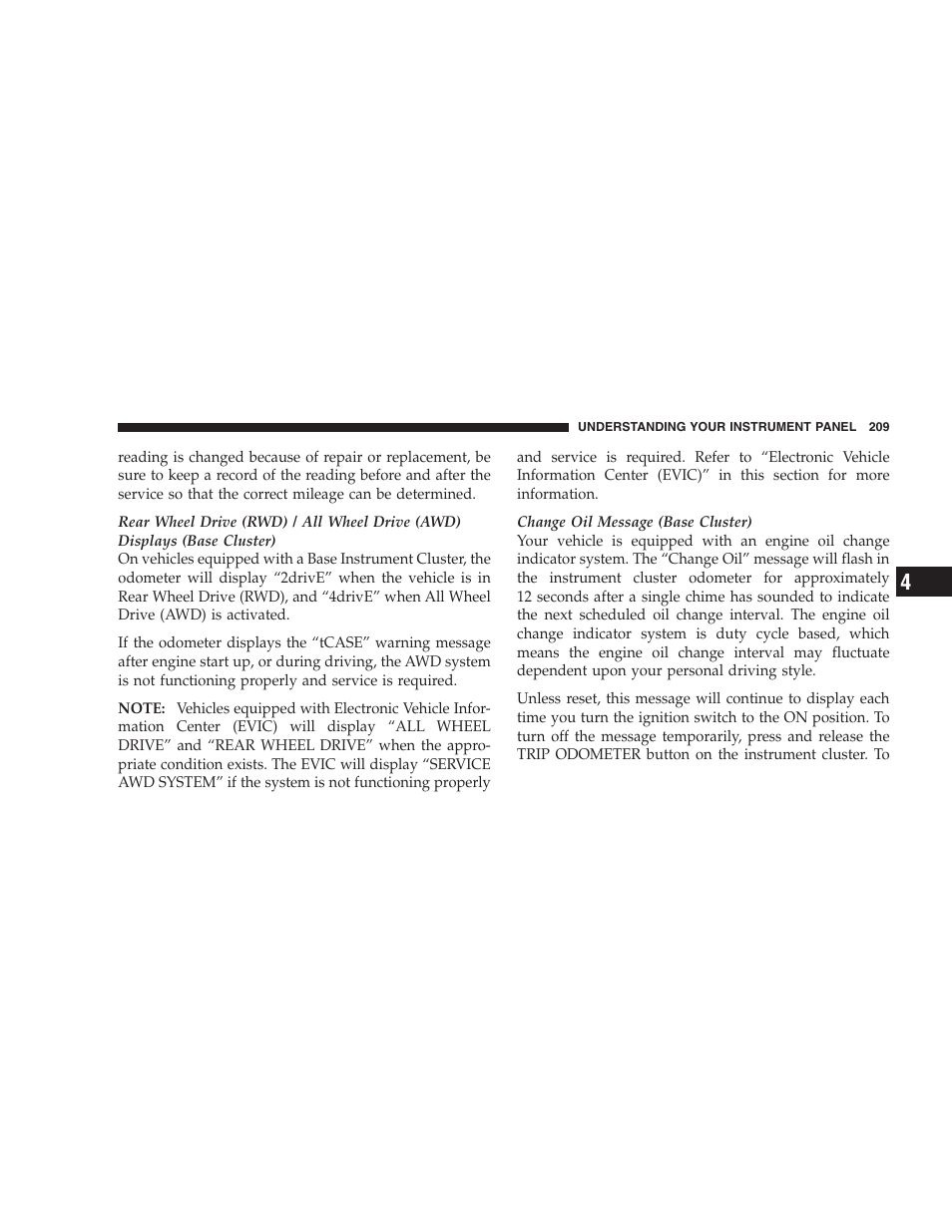 Chrysler 2009 300 - Owner Manual User Manual | Page 211 / 526