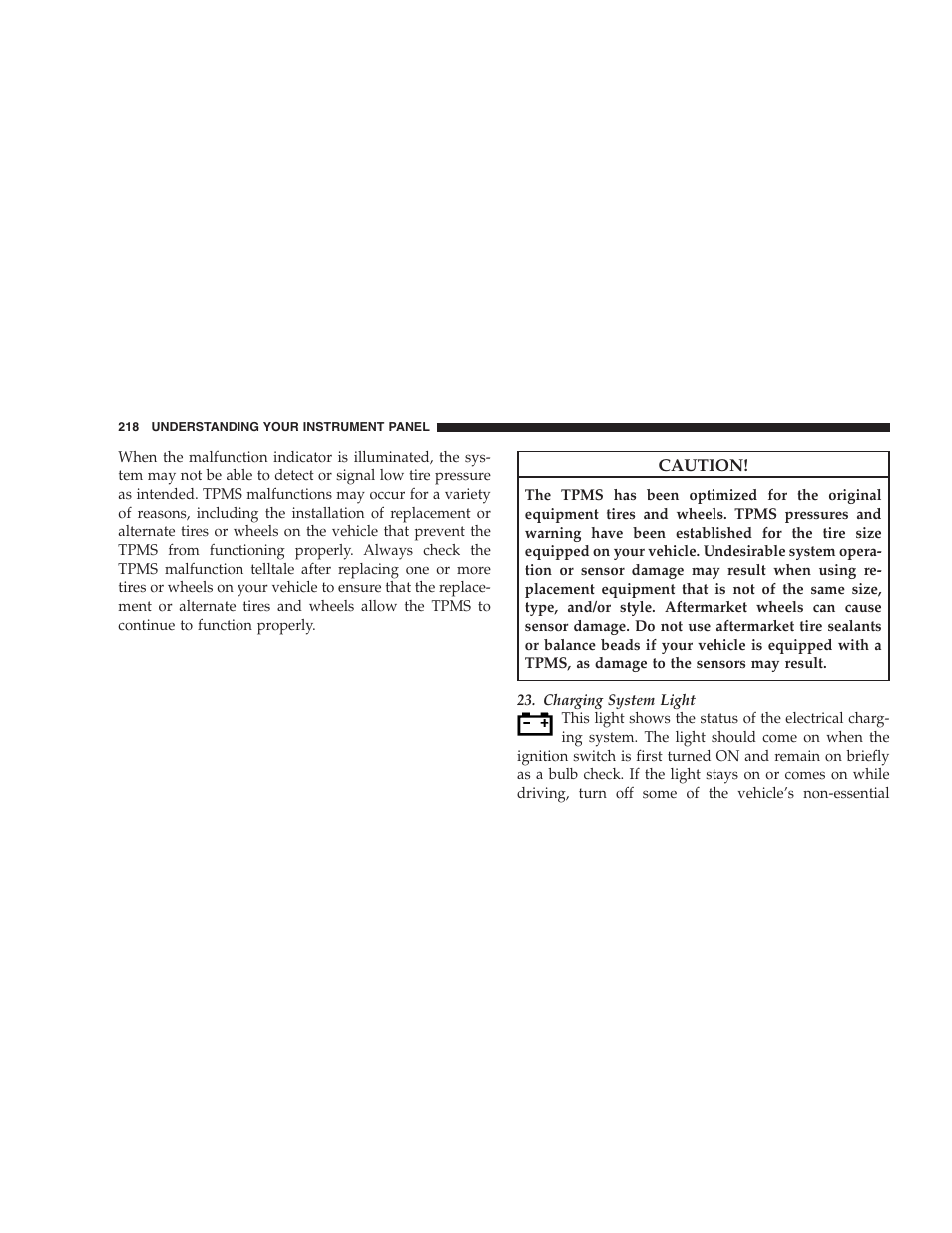 Chrysler 2009 300 - Owner Manual User Manual | Page 220 / 526