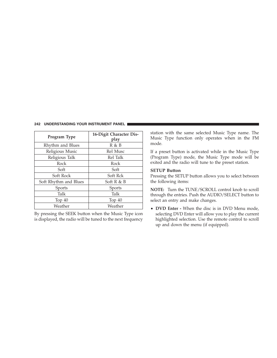Chrysler 2009 300 - Owner Manual User Manual | Page 244 / 526