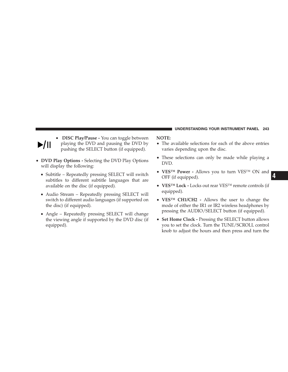 Chrysler 2009 300 - Owner Manual User Manual | Page 245 / 526
