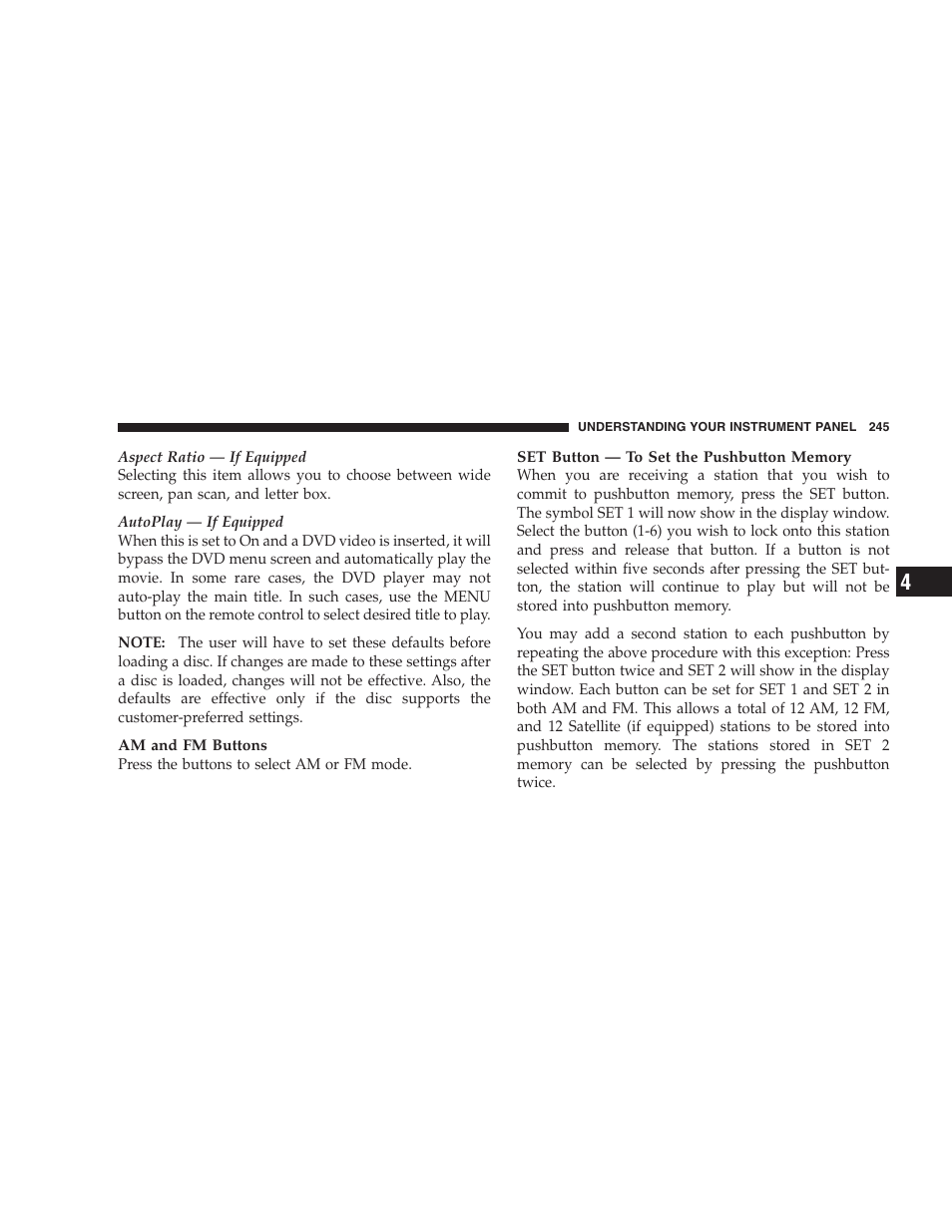 Chrysler 2009 300 - Owner Manual User Manual | Page 247 / 526
