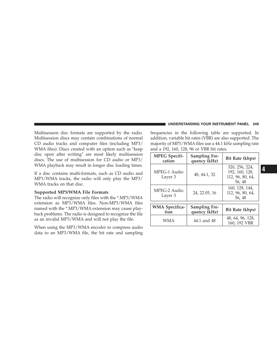 Chrysler 2009 300 - Owner Manual User Manual | Page 251 / 526