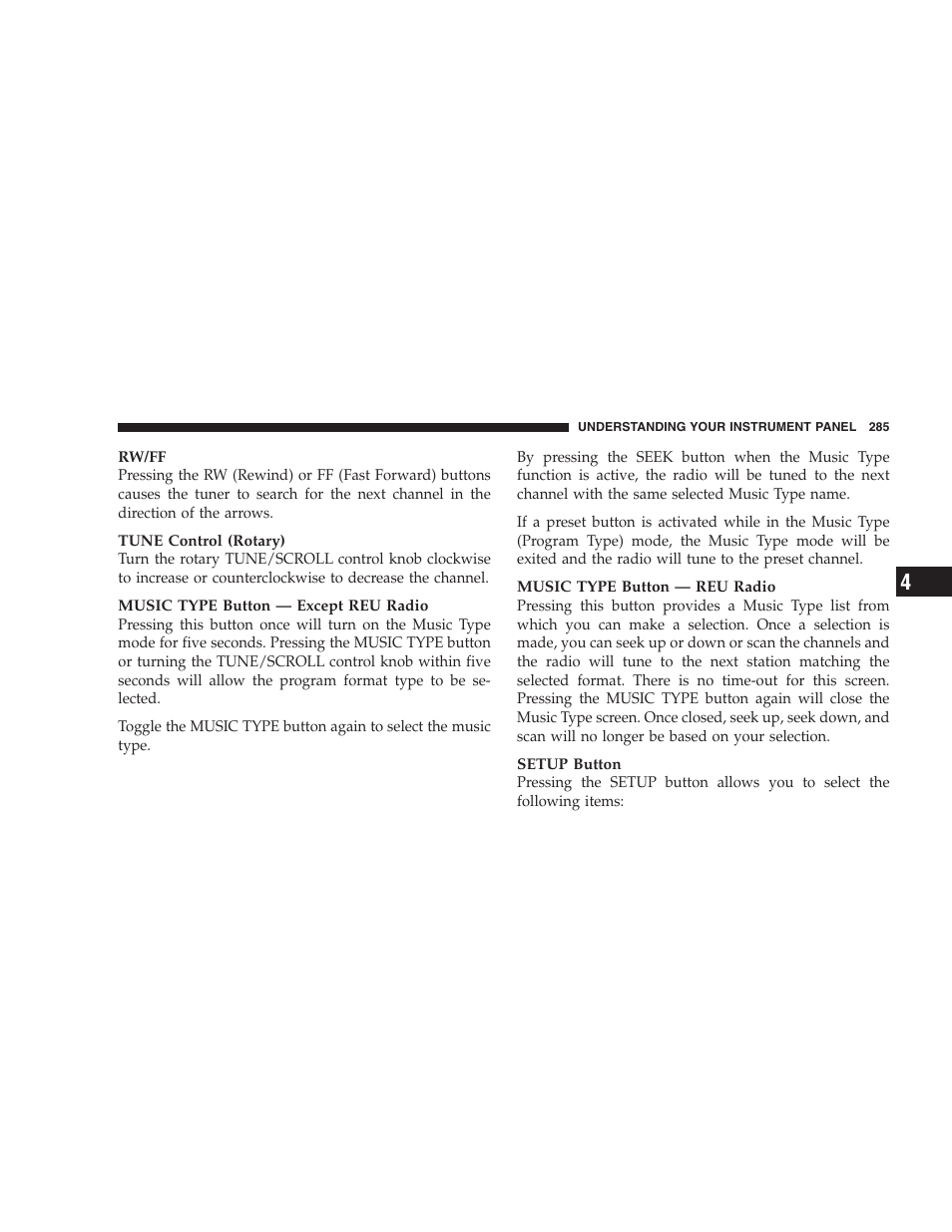 Chrysler 2009 300 - Owner Manual User Manual | Page 287 / 526