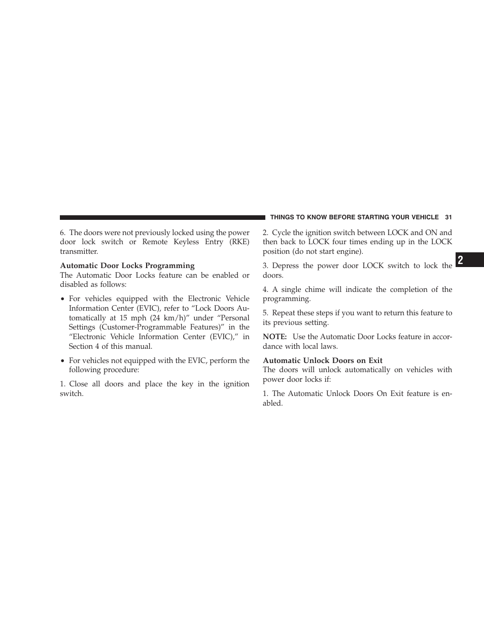 Chrysler 2009 300 - Owner Manual User Manual | Page 33 / 526