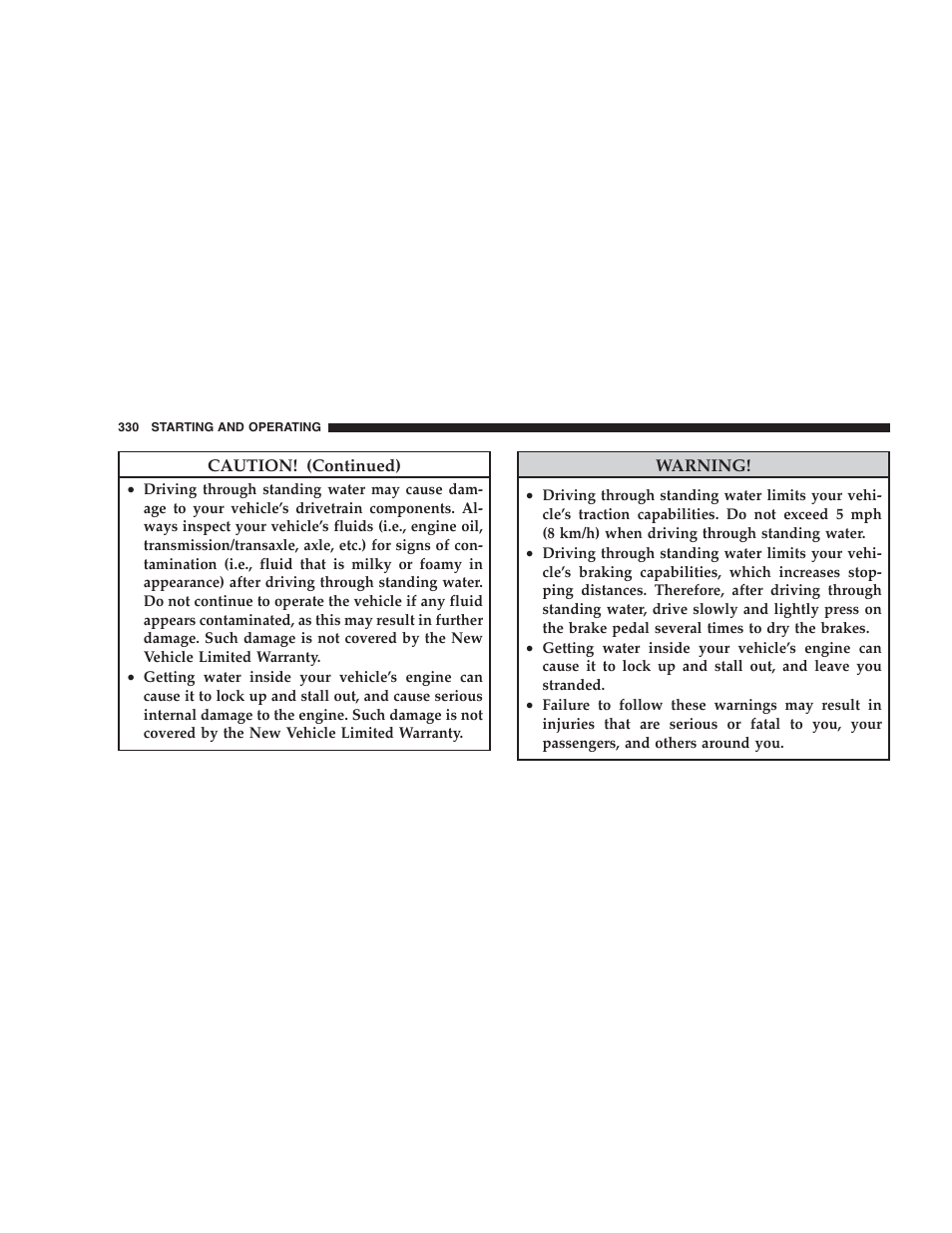 Chrysler 2009 300 - Owner Manual User Manual | Page 332 / 526