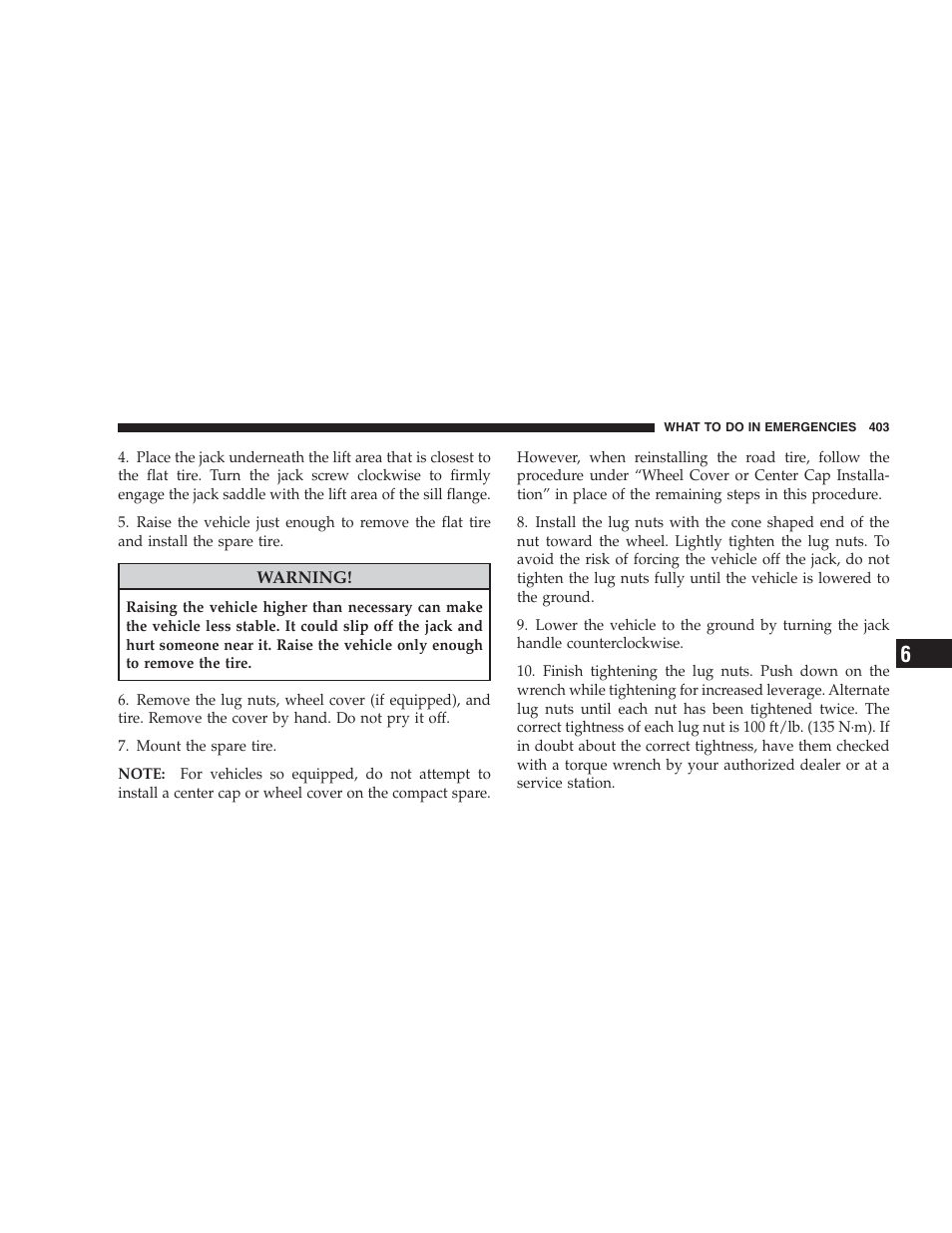 Chrysler 2009 300 - Owner Manual User Manual | Page 405 / 526